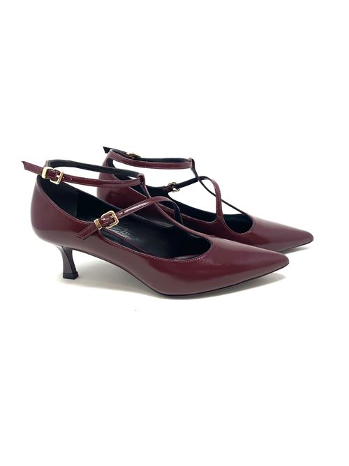 Décolleté donna doppio cinturino IL LACCIO | W056VERLUXBORDEAUX